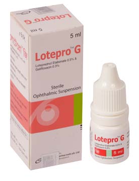 Lotepro G (Loteprednol Etabonate) 5 mg