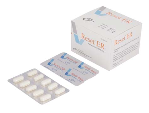 Reset ER (Paracetamol) 665mg