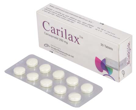 Carilax (Carisoprodol) 200mg