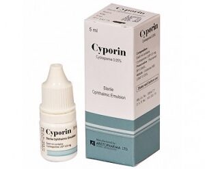 Cyporin (Cyclosporine) 0.5%