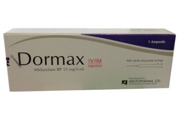 Dormax (Midazolam) 15mg/3ml
