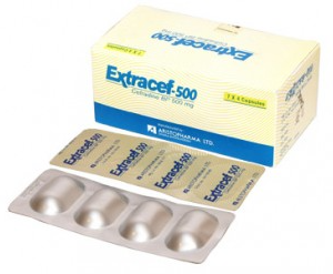 Extracef (Cephradine) 500mg