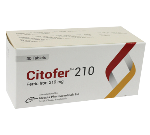 Citofer (Ferric Citrate) 210mg