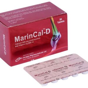 MarinCal-D (Calcium Carbonate + Vitamin D3) 1250 mg