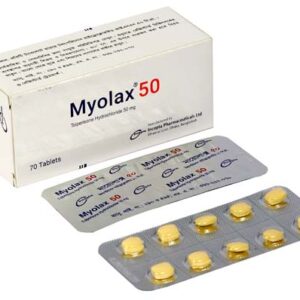 Myolax (Tolperisone Hydrochloride) 50mg