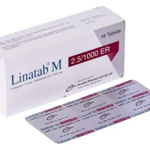 Linatab M ER (Linagliptin & Metformin HCl) 1000mg