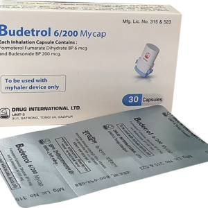 Budetrol (Formoterol 6 mcg + Budesonide 100 mcg) 6/100Mycap