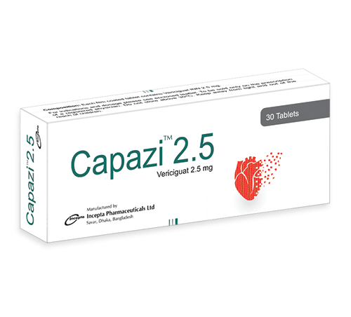 Capazi (Bisoprolol Fumarate) 2.5mg