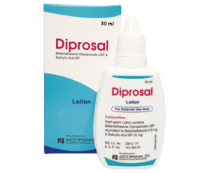 Diprosal Lotion (Betamethasone + Salicylic Acid) 0.05%+2%