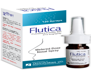 Flutica Nasal Spray (Fluticasone Furoate) 27.5mcg