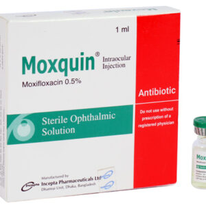 Moxquin Intraocular Injection (Moxifloxacin) 0.5%