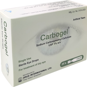 Carbogel Single Use Eye Drop (Carboxymethylcellulose Sodium) 1%