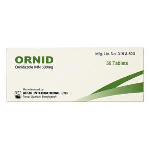 Ornid (Ornidazole) 500mg