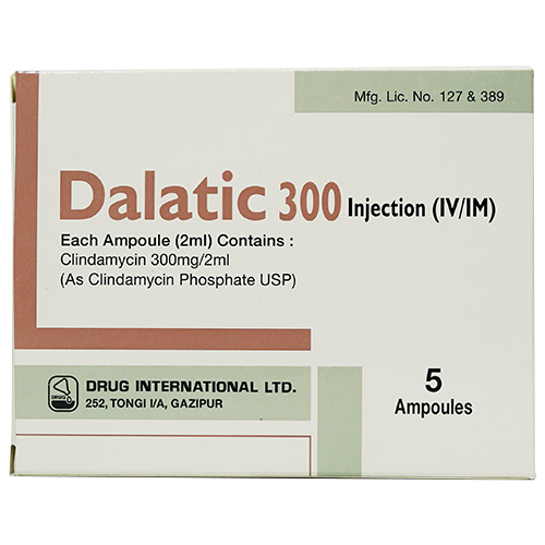 Dalatic injection (Clindamycin) 300mg