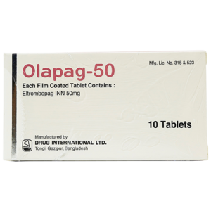 Olapag-50 (Eltrombopag Olamine) 50mg