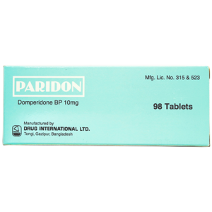 Paridon (Domperidone) 10mg