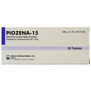 Piozena-15 (Pioglitazone) 15mg