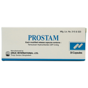 Prostam (Tamsulosin Hydrochloride) 0.4mg