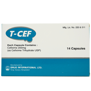 T - CEF (Cefixime) 200mg