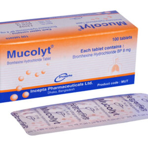 Mucolyt (Bromhexine Hydrochloride) 8mg