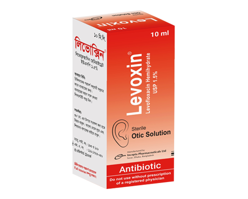 Levoxin OTIC (Levofloxacin) 15mg