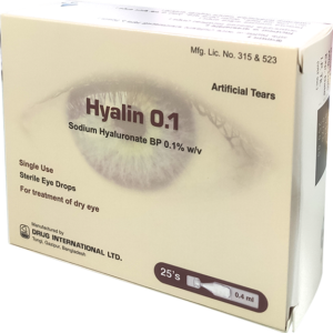 Hyalin 0.1 Eye Drops