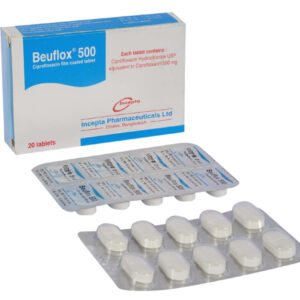 Beuflox (Ciprofloxacin) 500mg