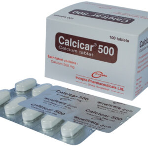 Calcicar (Calcium Carbonate) 500mg