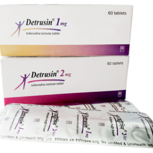 DETRUSIN (Tolterodine Tartrate) 1mg