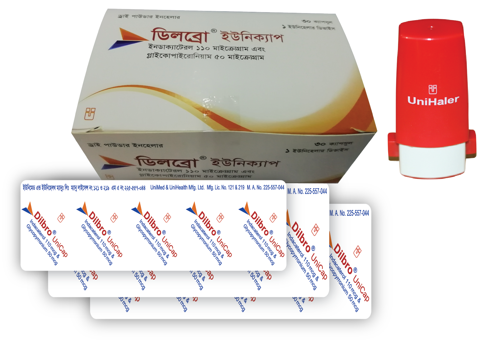 DILBRO UNICAP (Indacaterol+Glycopyrronium) 10mg