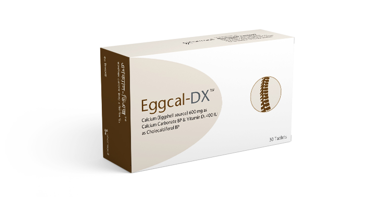 Eggcal-Dx (Calcium Carbonate + Vitamin D3 600mg)