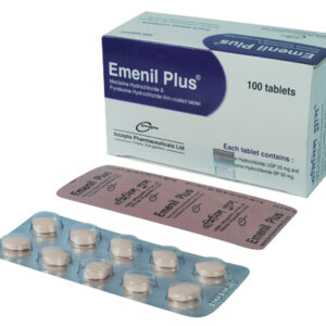 Emenil Plus (Meclizine & Pyridoxine) 25mg