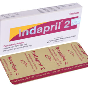 Indapril (Perindopril Erbumine) 2mg