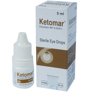 Ketomar Eye Drops (Ketotifen) 0.25mg