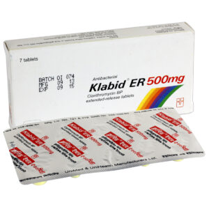 Klabid ER (Clarithromycin ER) 500mg
