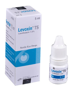 Levoxin TS Eye Drops (Levofloxacin) 15mg