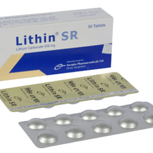 Lithin SR (Lithium Carbonate) 400mg