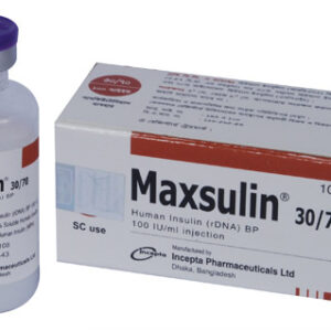 Maxsulin (Insulin Human rDNA + Isophane Insulin Human) 30/70