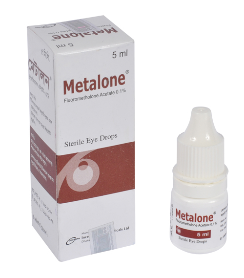 Metalone Sterile Ophthalmic Suspension (Fluorometholone) 1mg