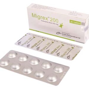 Migrex (Tolfenamic Acid) 200mg
