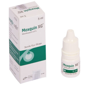 Moxquin XG Eye Drops (Moxifloxacin) 5mg