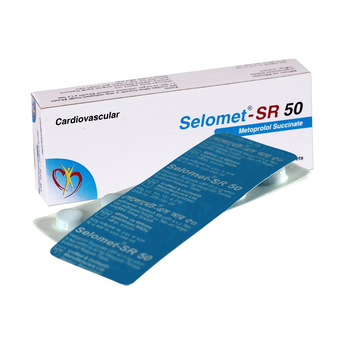 SELOMET SR (Metoprolol Succinate) 50mg