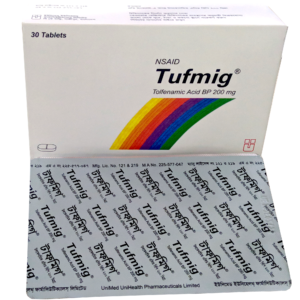 TUFMIG (Tolfenamic Acid) 200mg