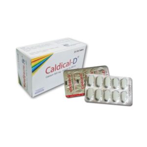 Caldical-D (Calcium Carbonate and Vitamin D3) 500mg