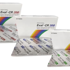 EVAl-CR (Sodium Valproate & Valproic Acid) 200mg