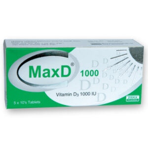 MaxD (Vitamin D3) 1000IU