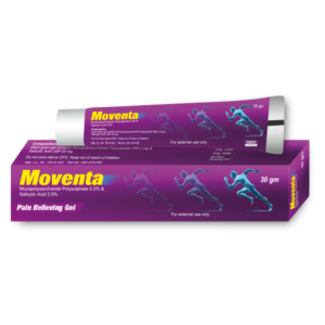 Moventa (Mucopolysaccharide Polysulphate & Salicylic Acid)