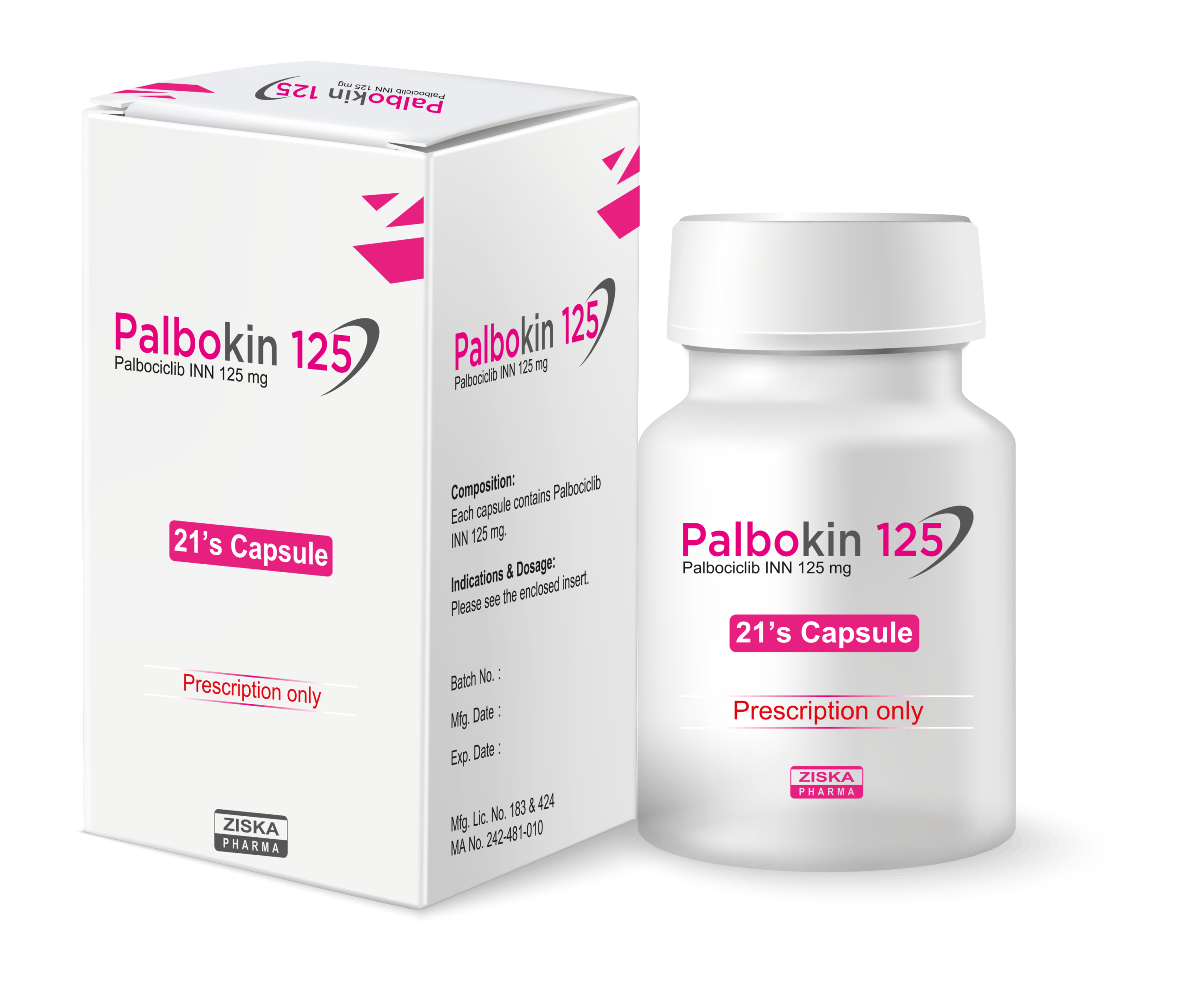 PALBOKIN (Palbociclib) 125mg